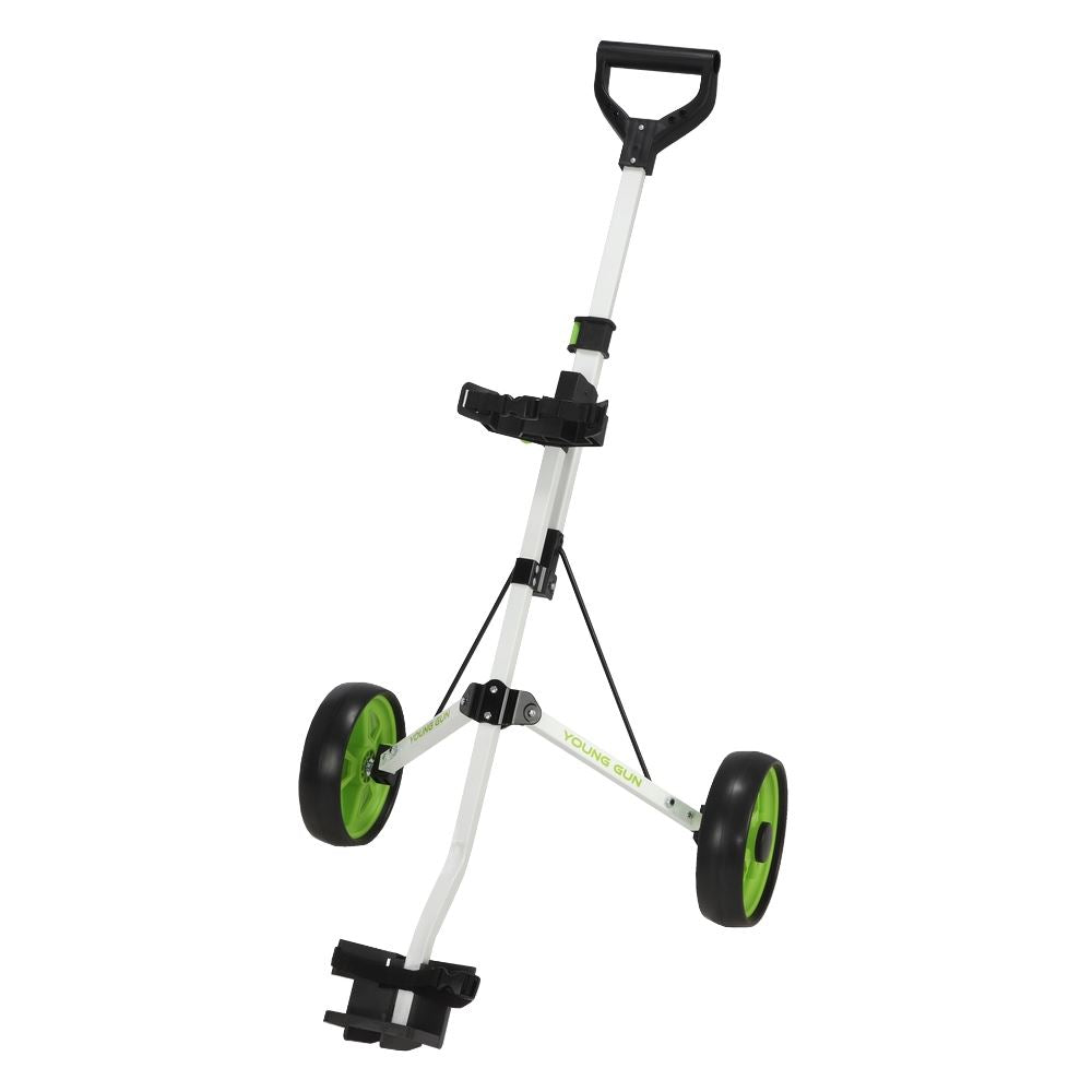 Young Gun Kids Adjustable Golf Trolley for Junior Golfers 3-14 Years