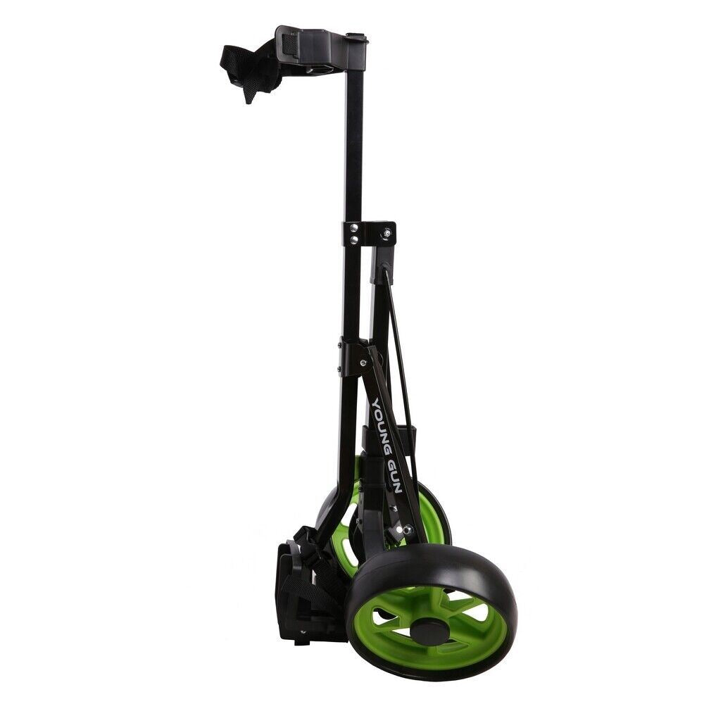 Young Gun Kids Adjustable Golf Trolley for Junior Golfers 3-14 Years