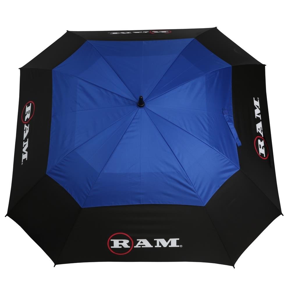 2 Pack Ram FX Tour Premium 64" Extra Large Square Golf Umbrellas