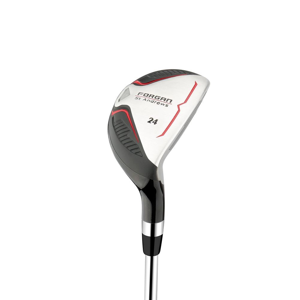 Forgan F100 Golf Clubs Set with Bag, Graphite/Steel, Regular, Mens Right Hand, 6-PW