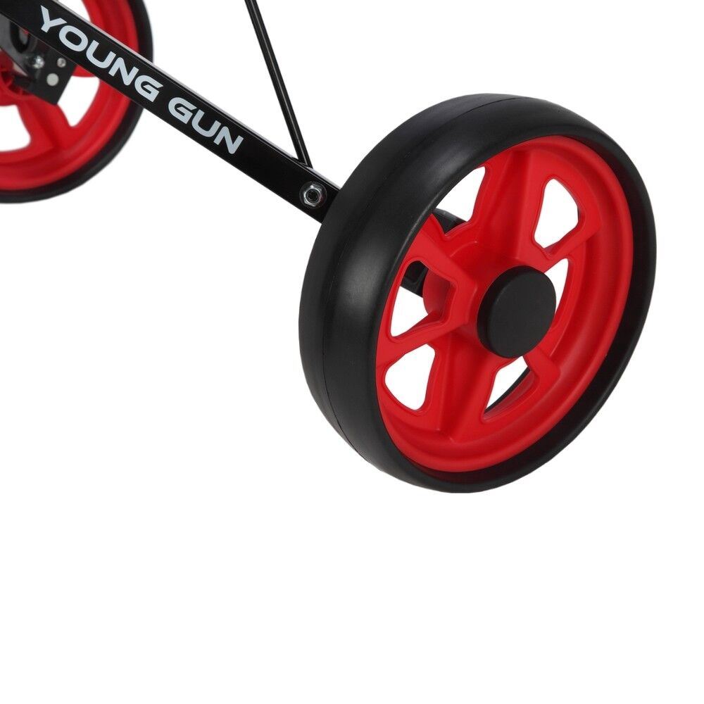 Young Gun Kids Adjustable Golf Trolley for Junior Golfers 3-14 Years