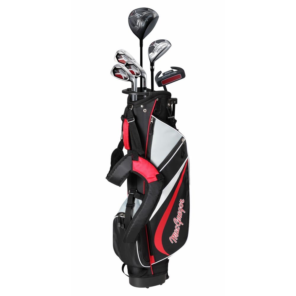 MacGregor Golf DCT4000 Golf Clubs Set with Bag, Mens Left Hand (6 Clubs / 9 Pieces)