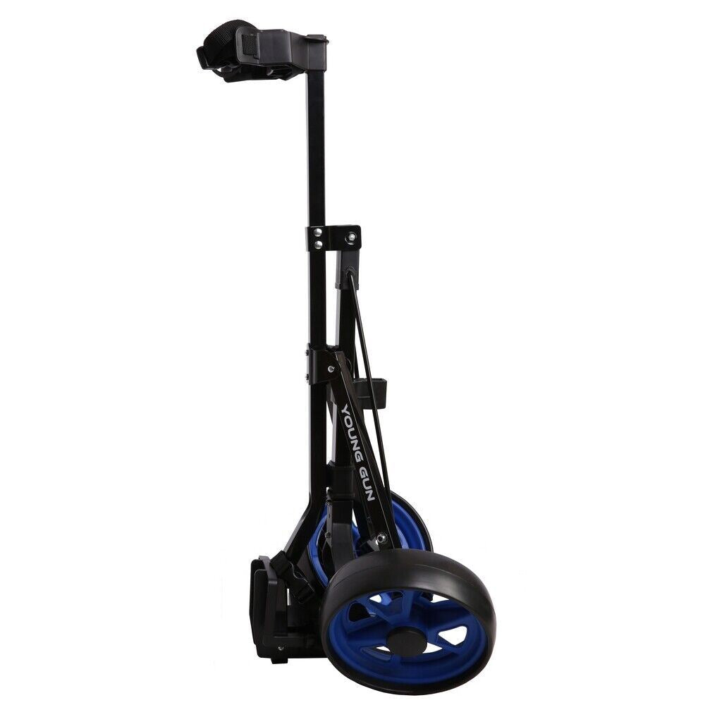 Young Gun Kids Adjustable Golf Trolley for Junior Golfers 3-14 Years