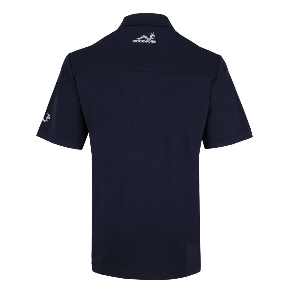 Woodworm Golf Solid Panel Mens Polo Shirts 3 Pack