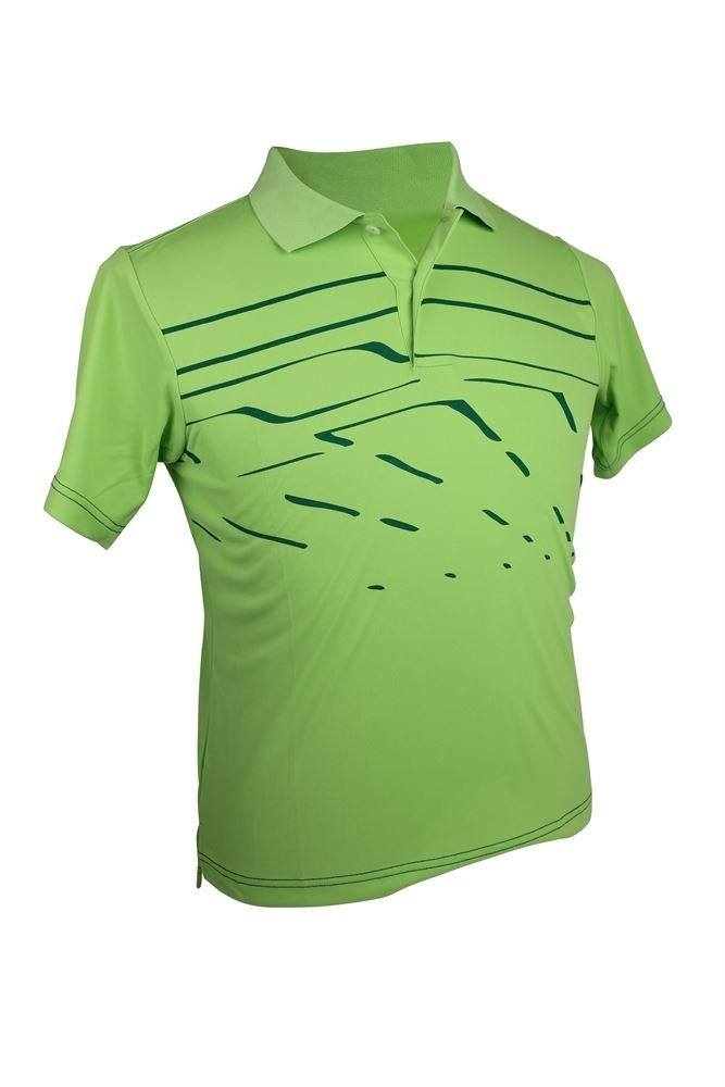 Adidas Boys ClimaLite Print Polo