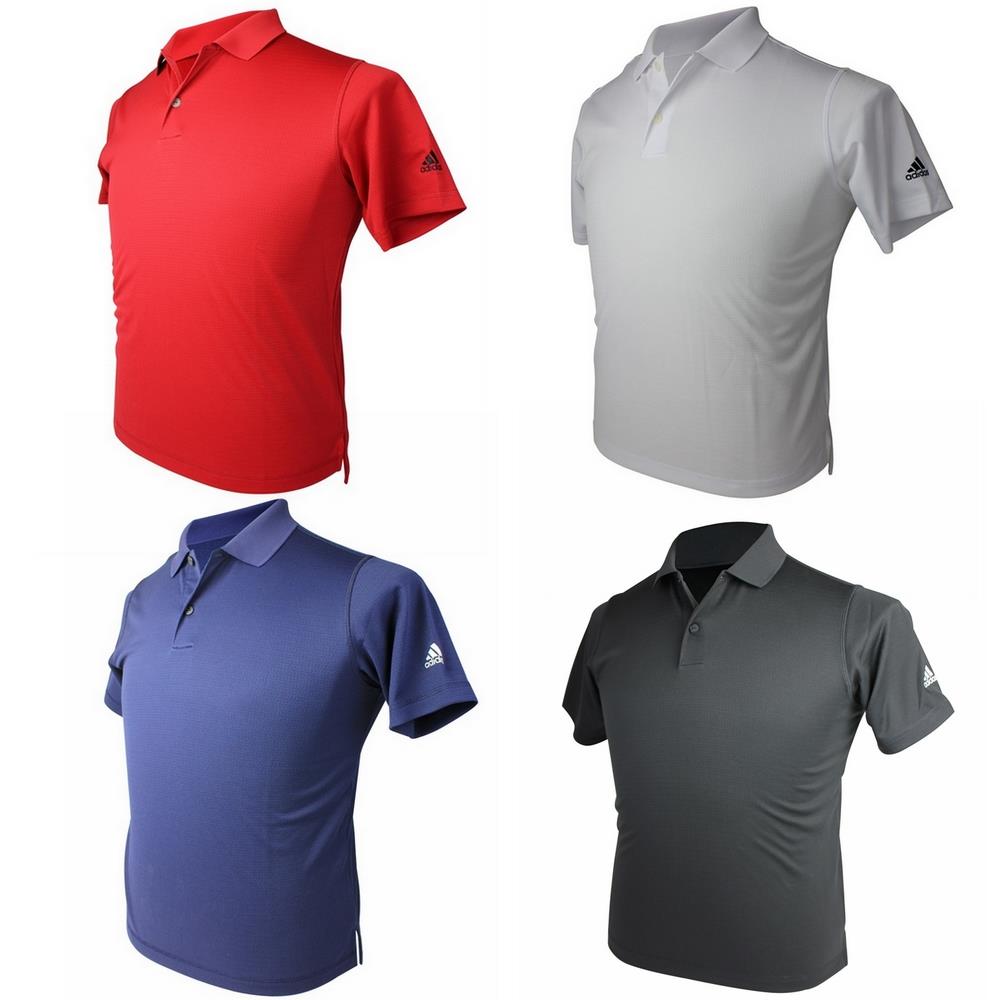 Adidas Boys ClimaLite Solid Polo 4 Pack, 12 Years Old / Small