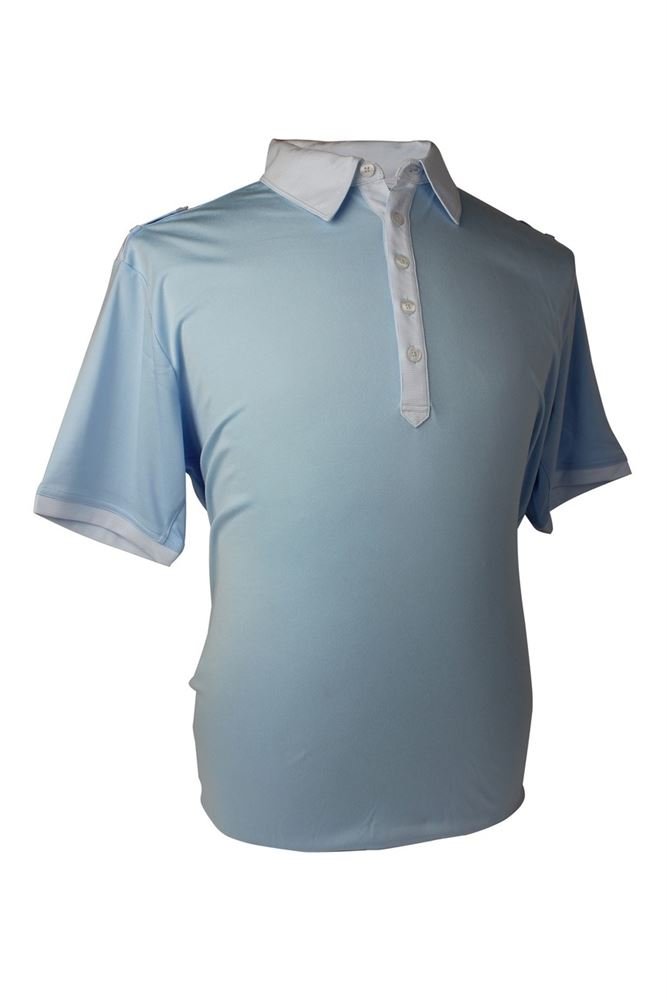 Adidas Mens ClimaCool Stripe Polo - 4 Buttons
