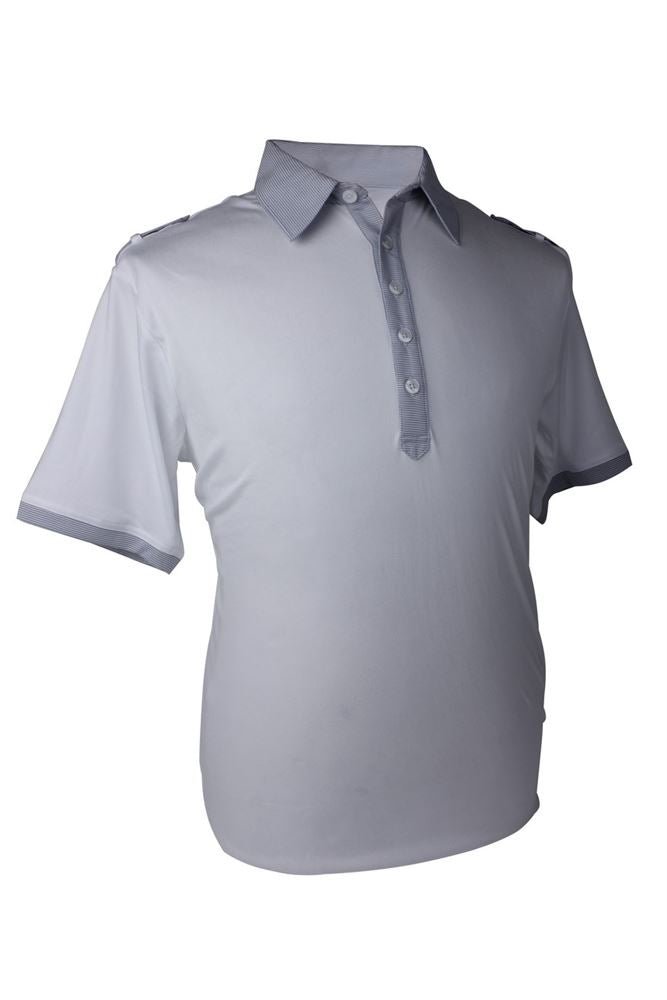 Adidas Mens ClimaCool Stripe Polo - 4 Buttons