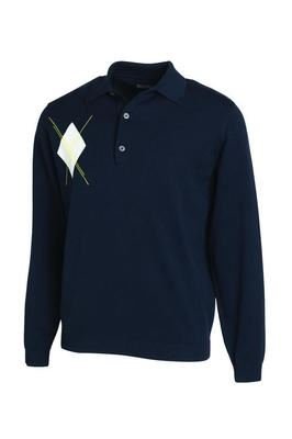 Ashworth Long Sleeve Merino Polo