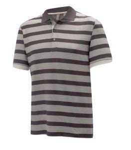 Ashworth Melange Shadow Stripe Jersey Polo