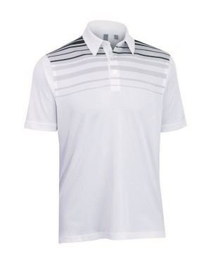 Ashworth Mens Engineered Print Polo