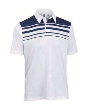 Ashworth Mens Engineered Print Polo