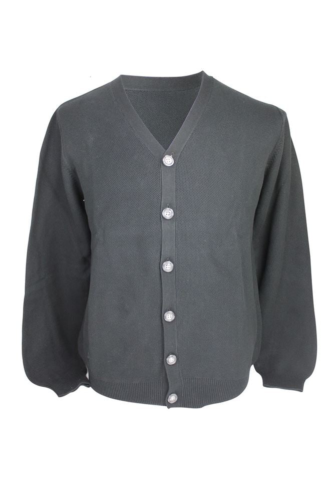 Ashworth Mens Waffle Cardigan
