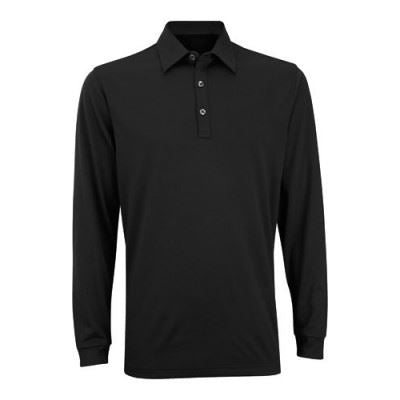 Ashworth Performance EZ SOF Long Sleeve Polo MEDIUM