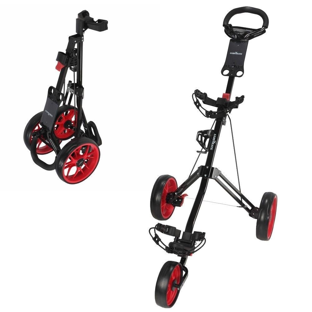Caddymatic Golf Pro Lite 3 Wheel Golf Trolley