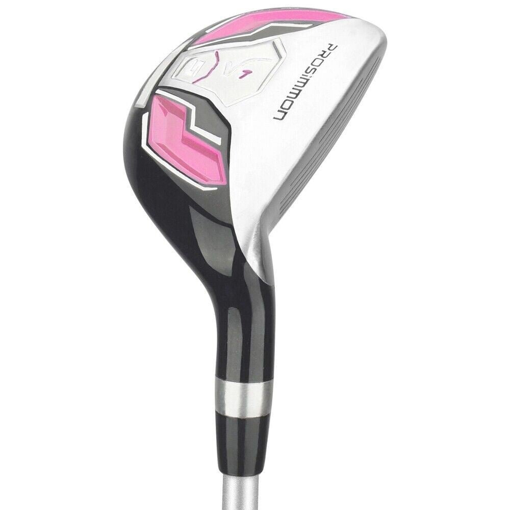 Prosimmon Golf V7 All Graphite Iron Set 6-SW + Hybrid, Ladies Right Hand