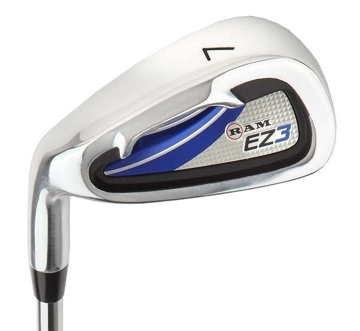 Ram Golf EZ3 Mens Left Hand Iron Set 5-6-7-8-9-PW-SW HYBRID INCLUDED