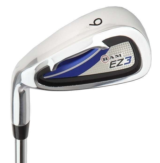 Ram Golf EZ3 Mens Left Hand Iron Set 5-6-7-8-9-PW-SW HYBRID INCLUDED
