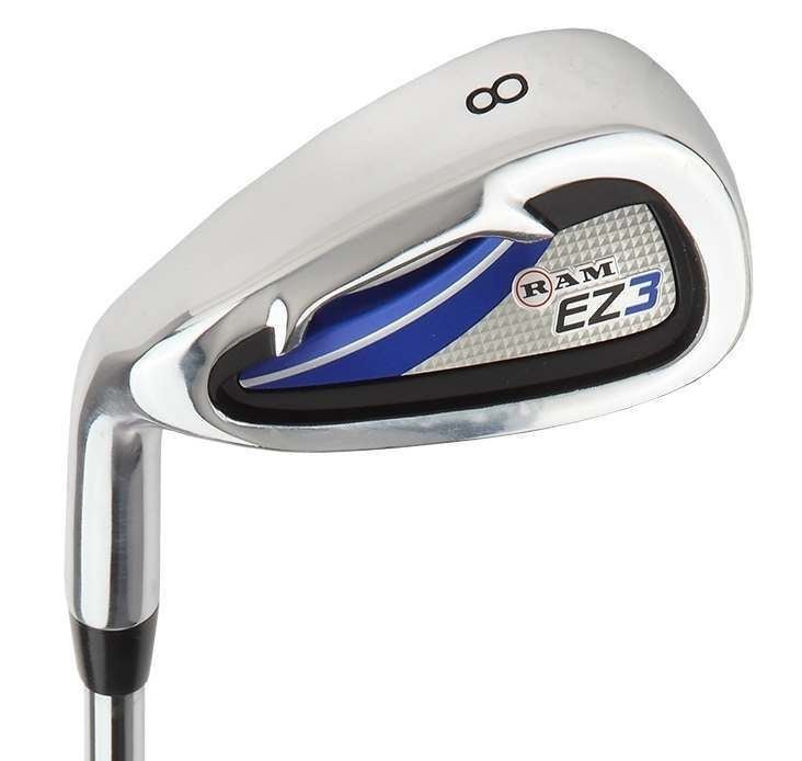 Ram Golf EZ3 Mens Left Hand Iron Set 5-6-7-8-9-PW-SW HYBRID INCLUDED