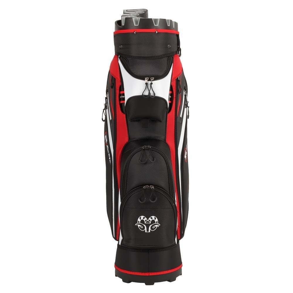 Ram Golf Premium Trolley Bag with 14 Way Molded Organiser Divider Top