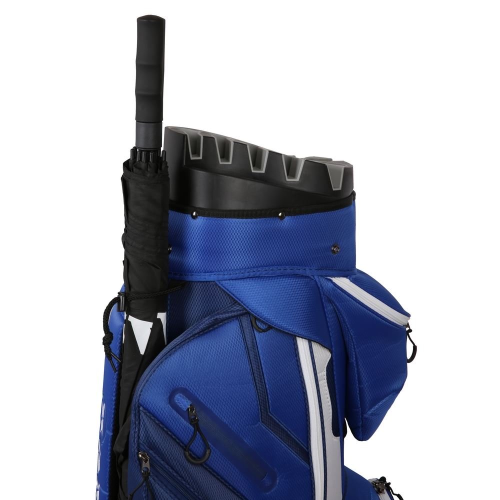 Ram Golf Premium Trolley Bag with 14 Way Molded Organiser Divider Top