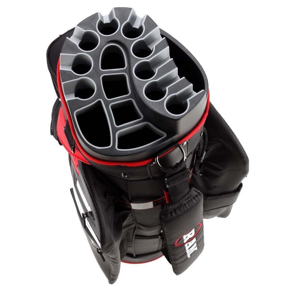 Ram Golf Premium Trolley Bag with 14 Way Molded Organiser Divider Top