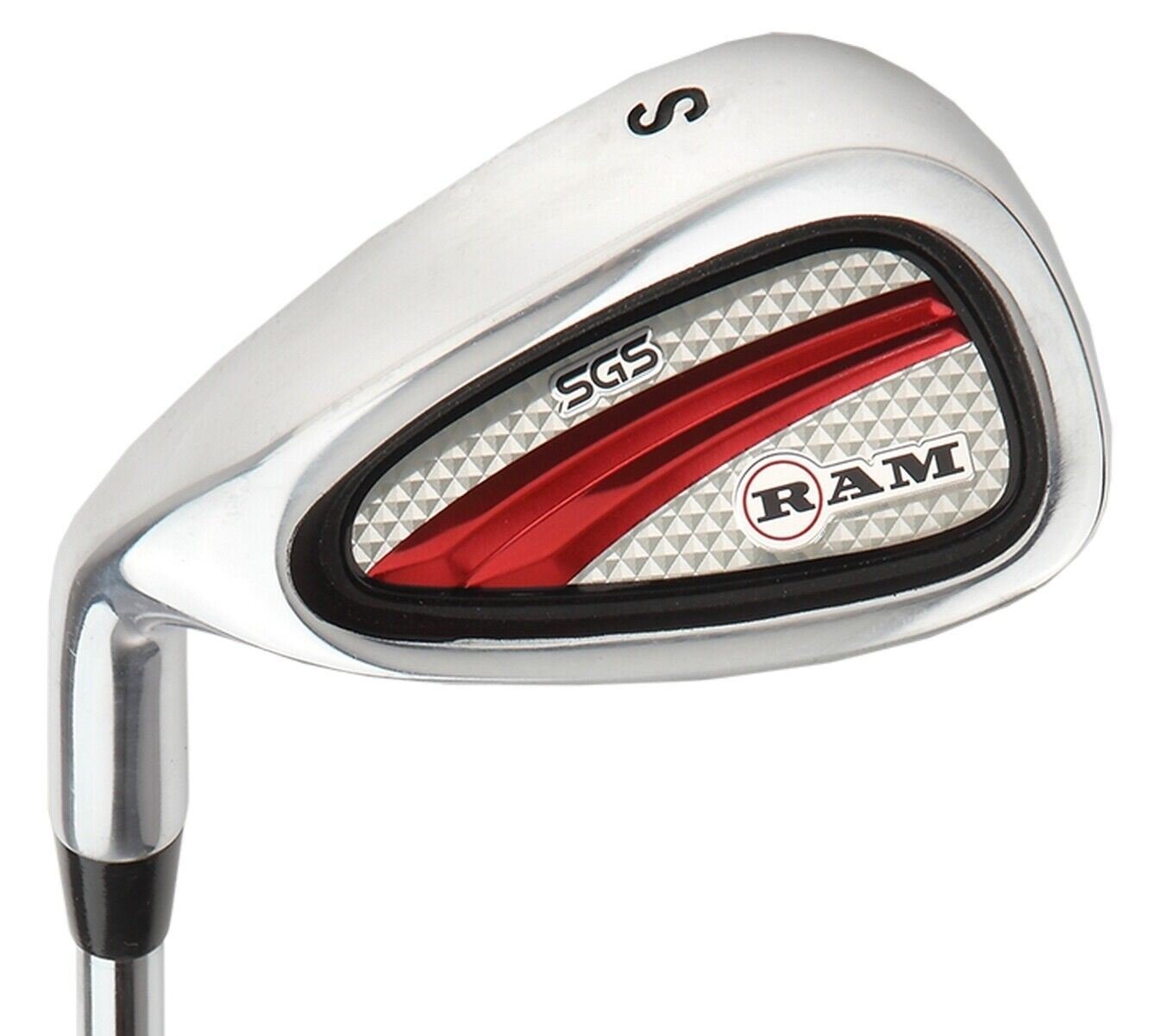 Ram Golf SGS Mens Left Hand Golf Clubs Starter Set with Stand Bag Steel Shafts