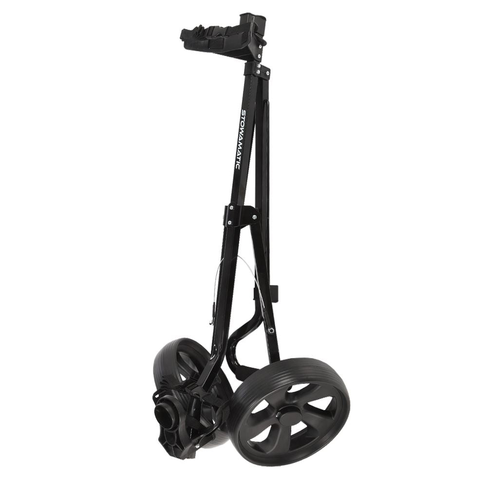 Stowamatic 2 Wheel Folding Push Pull Golf Trolley
