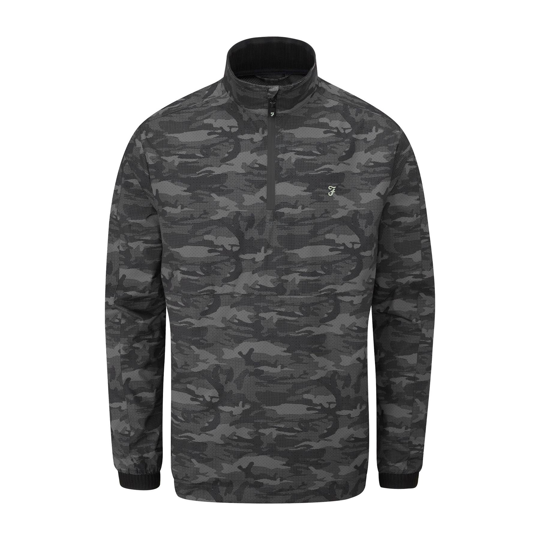 Farah Parker Lightweight Showerproof Camouflage Print Jacket
