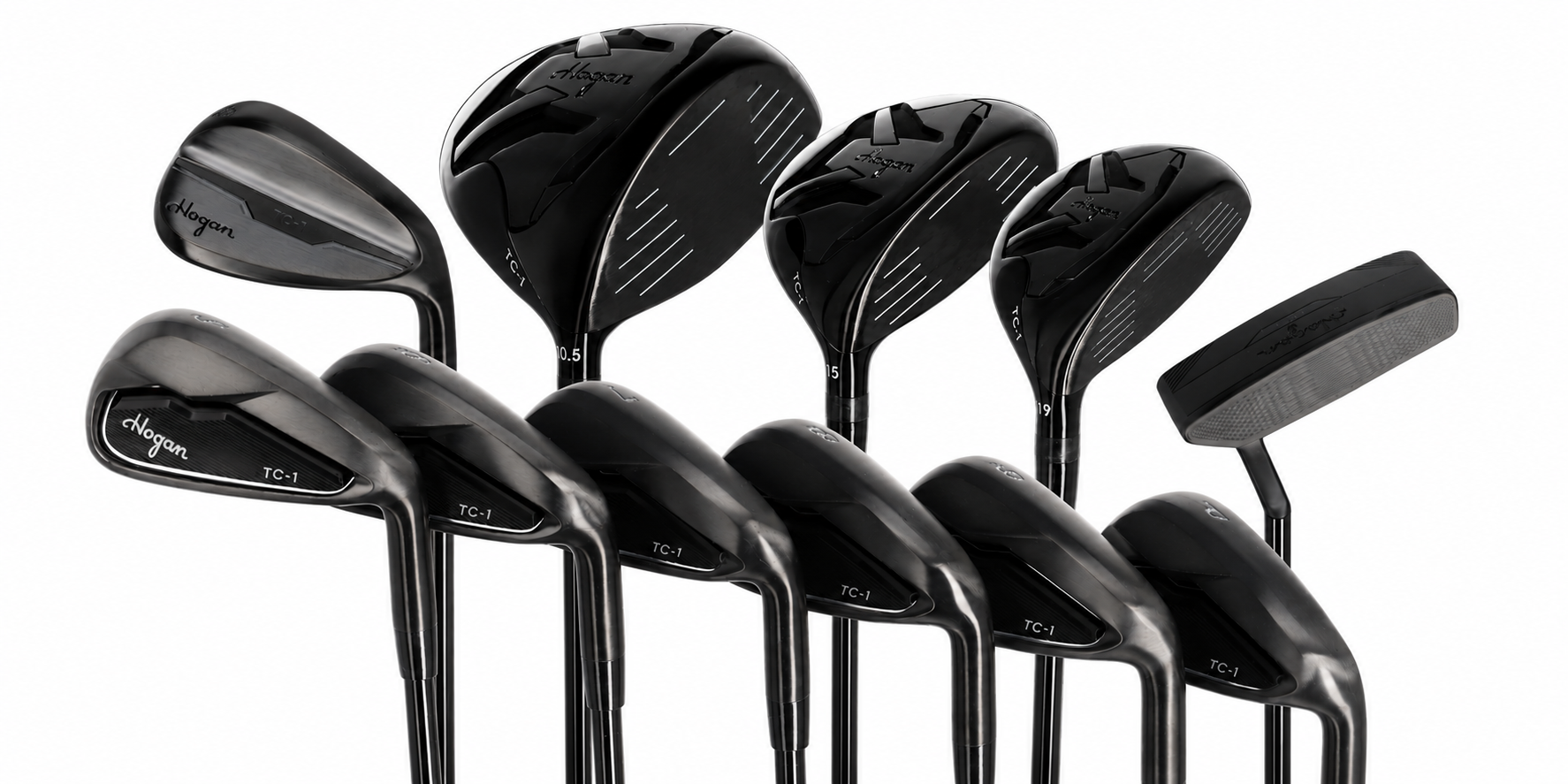 HOGAN TC-1 Men's Complete Graphite/Steel Golf Club Only Set, Left Hand