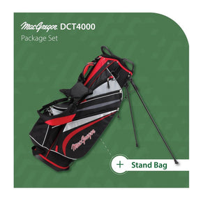 MacGregor Golf DCT4000 Golf Clubs Set with Bag, Mens Right Hand (9 Clubs / 13 Pieces)