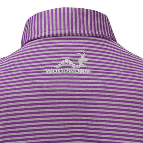 Woodworm Golf Feeder Stripe Polo Shirt 3 Pack - Mens