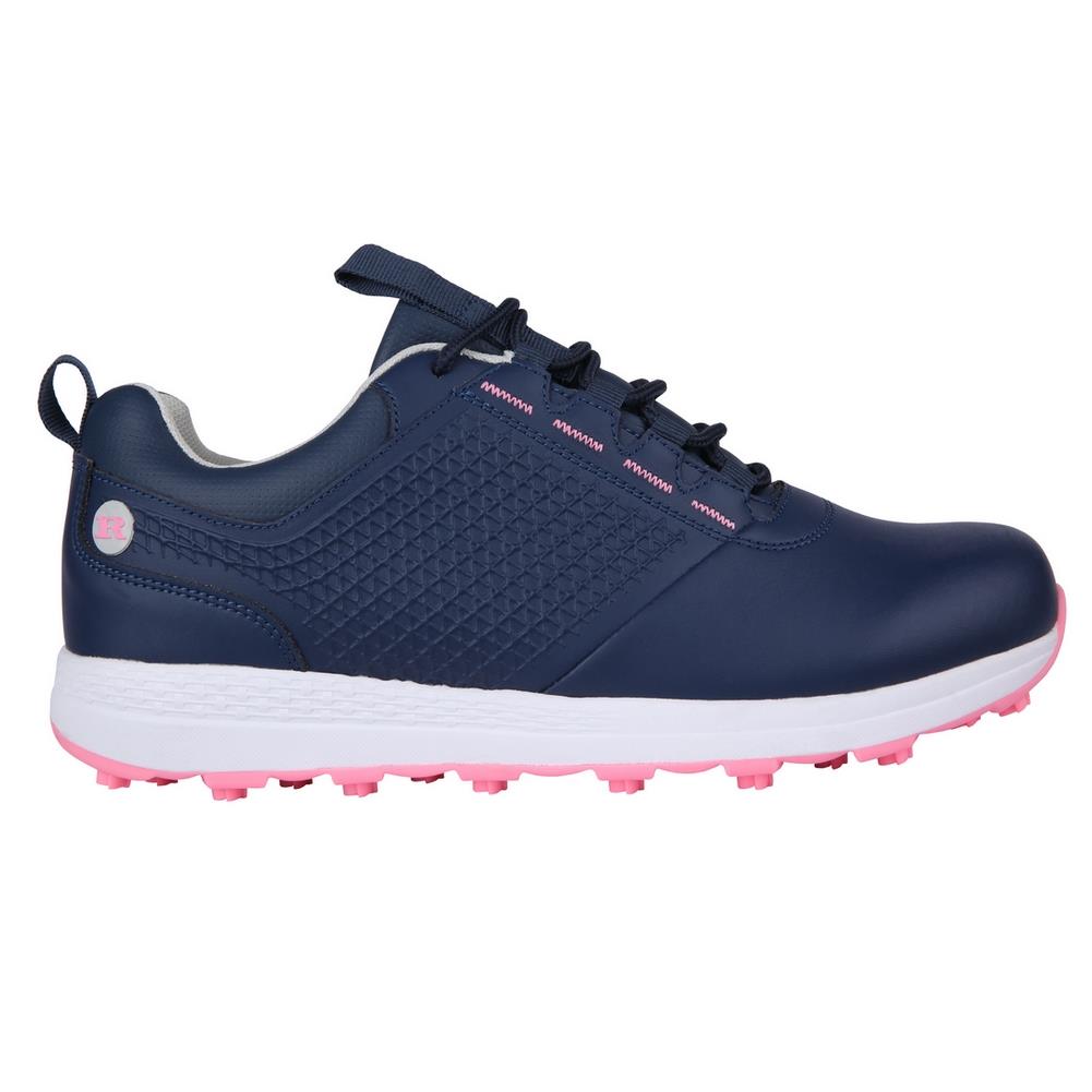 Ram Golf Accubar Ladies Golf Shoes, Blue/Pink