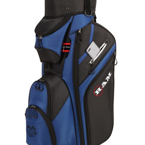 Ram Golf Premium Trolley Bag with 14 Way Molded Organiser Divider Top
