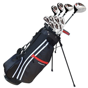 Prosimmon X9 V2 Golf Set with 1 Inch Longer Clubs and Bag - Mens Right Hand - Stiff Flex