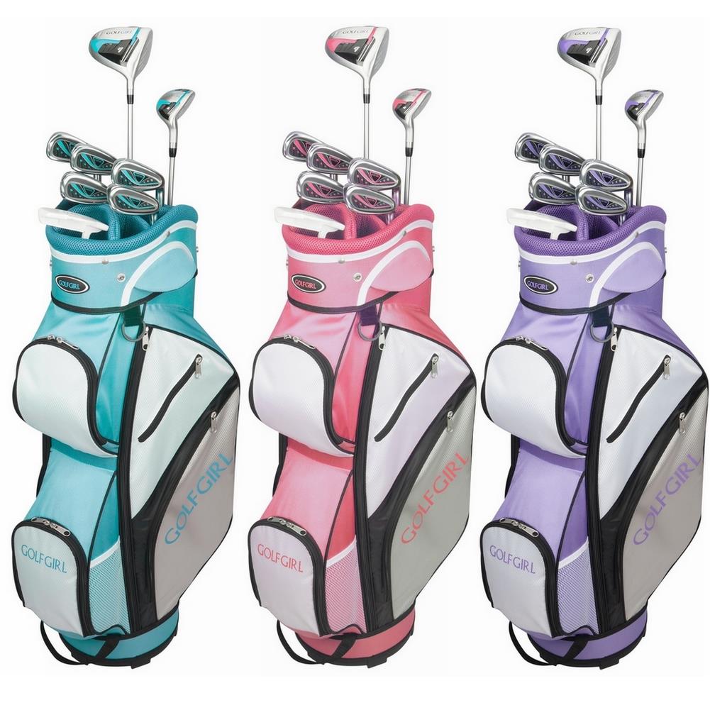 GolfGirl FWS3 Ladies Golf Clubs Set with Trolley Bag, All Graphite, Left Hand