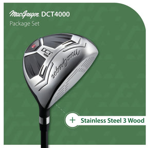 MacGregor Golf DCT4000 Golf Clubs Set with Bag, Mens Right Hand (9 Clubs / 13 Pieces)