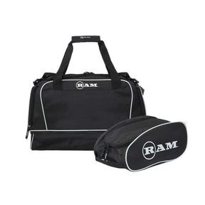 Ram Golf Duffel Bag Gym Bag Sports Holdall with Free Golf Shoe/Boot Bag