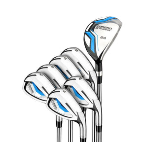 Forgan of St Andrews F200 Iron Set with Hybrid, Mens Left Hand, Steel Shafts
