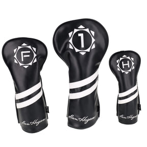 Ben Hogan Premium Headcovers, Black and White