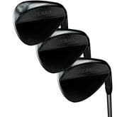 Zebra Golf NTG Satin Black Wedge Set, Mens Left Hand