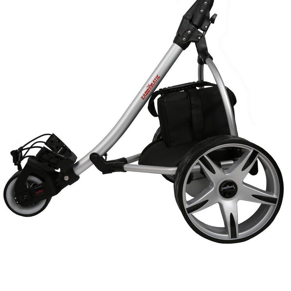 Caddymatic V2 Electric Golf Trolley / Cart with Upgraded 36 Hole Battery
