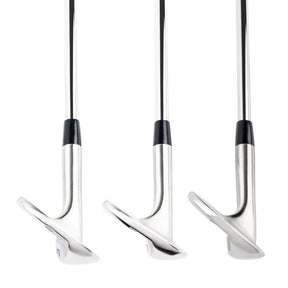 Ram Golf Tour Grind Milled Face Golf Wedge Set, Chrome, Mens Right Hand