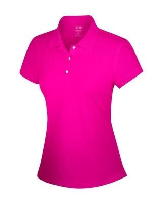 Adidas Ladies ClimaLite Sanded Jersey Polo
