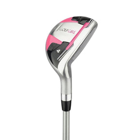 GolfGirl FWS3 Ladies Petite Clubs Set, All Graphite, Right Hand, Pink, 6-PW