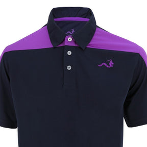 Woodworm Golf Block Panel Mens Golf Polo Shirts 3 Pack