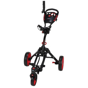 Caddymatic Golf 360° SwivelEase 3 Wheel Folding Golf Trolley