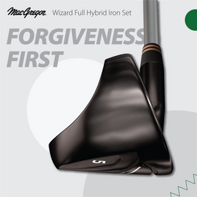 MacGregor Golf Wizard Hybrid Iron Set, Mens Right Hand