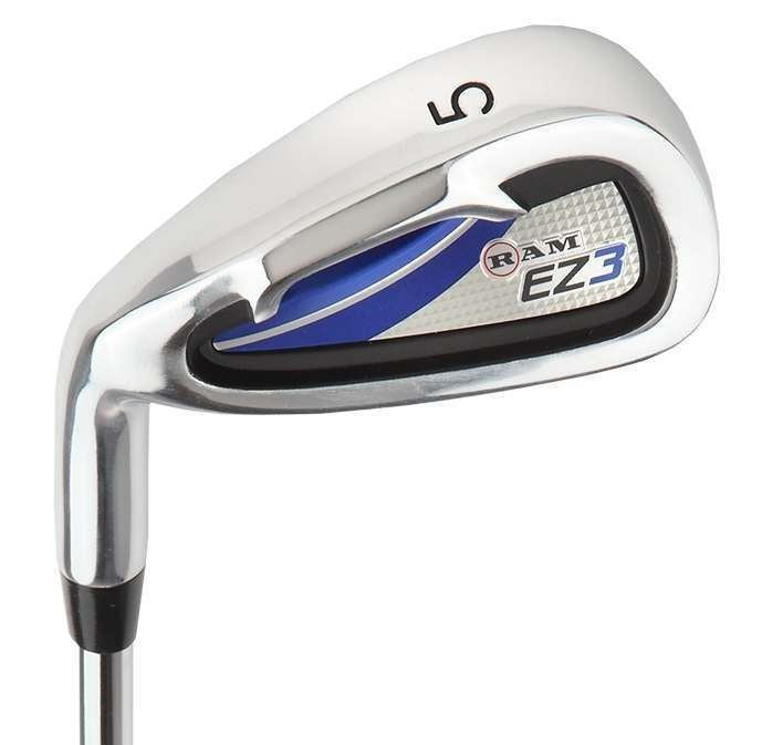 Ram Golf EZ3 Mens Left Hand Iron Set 5-6-7-8-9-PW HYBRID INCLUDED