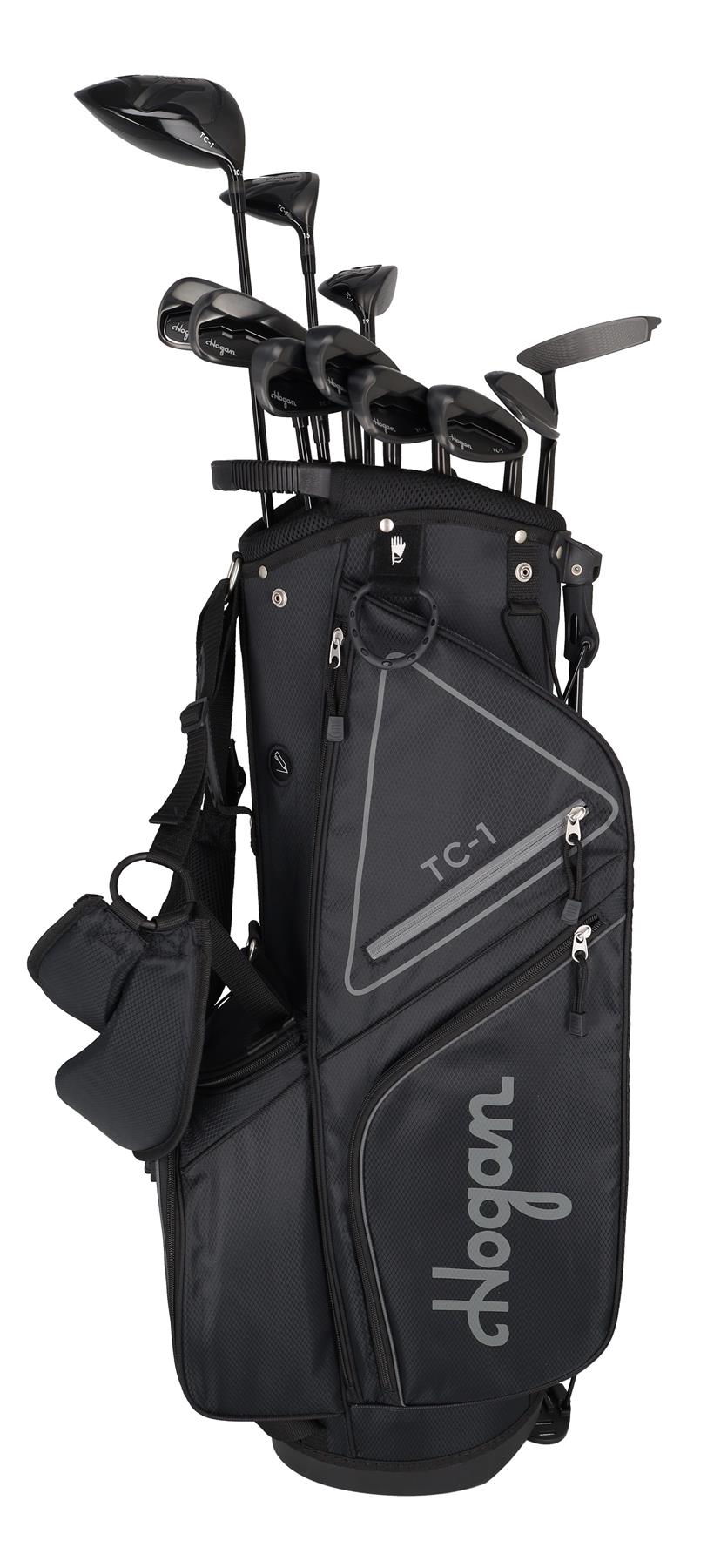 HOGAN TC-1 Men's Complete Graphite/Steel Golf Set, Left Hand